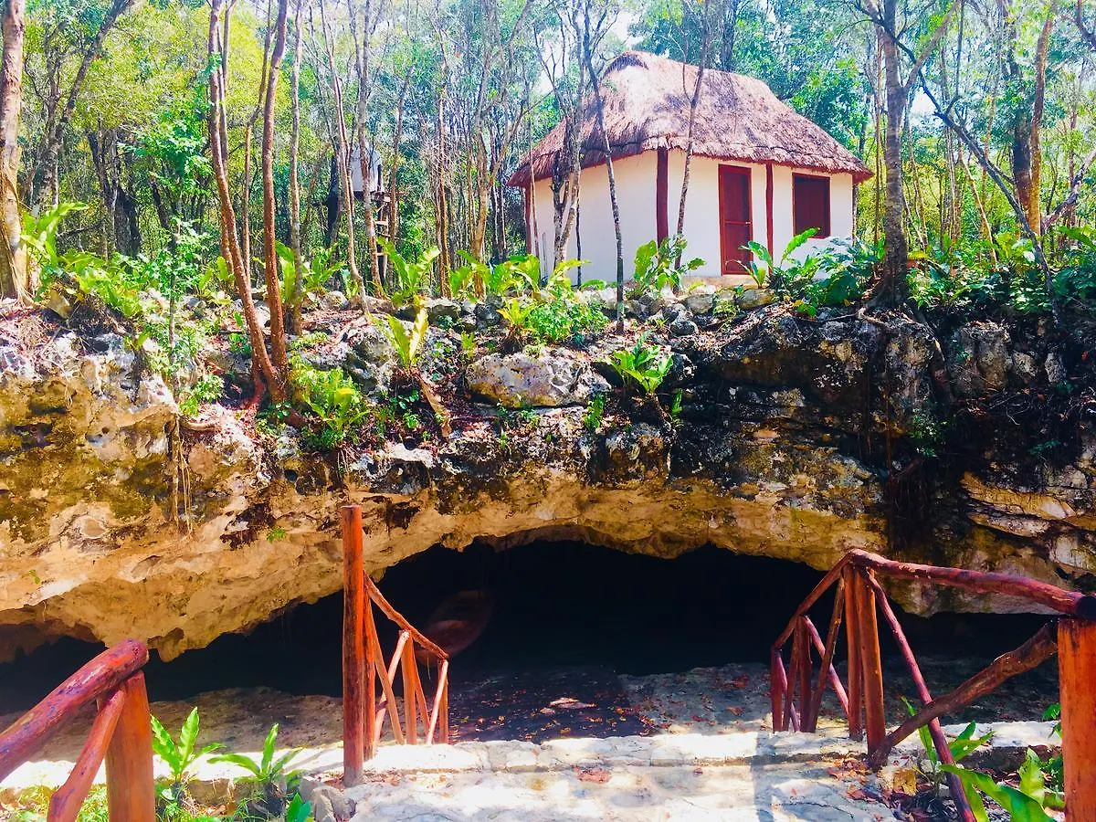 Κάμπινγκ Cabanas Camping Yaxmuul Ξενοδοχείο Τουλούμ